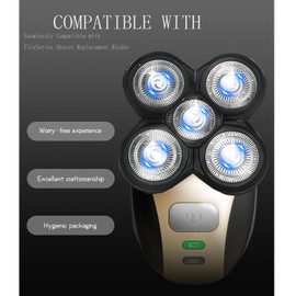 Pinkind Replacement Shaver Heads Compatible with Freebird Shaver