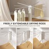 SUNOUTLY Tripod Clothes Drying Rack, Garment Rack Portable and Foldable