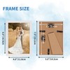 WIFTREY White 5x7 Picture Frame set of 18, Photo Frames