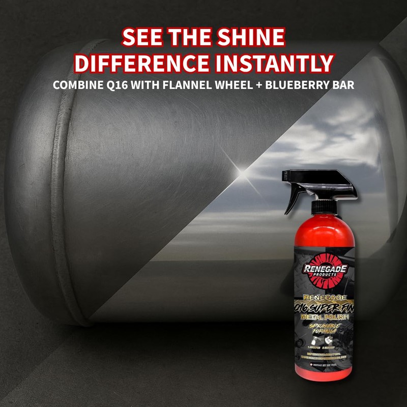 Renegade Products Polishing Final Finish Kit – Q16 Polish, 10"