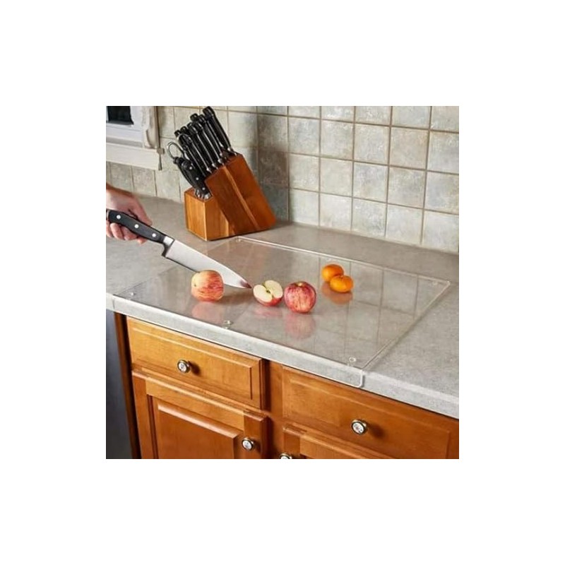 Acrylic Cutting Board, 2023 New Kitchen Countertop Clear Cutting Board,