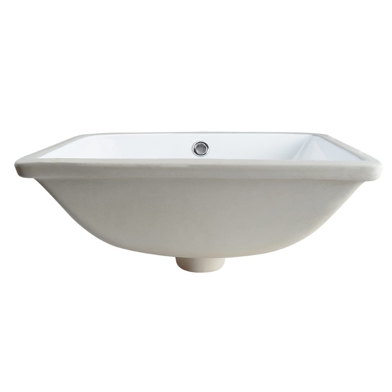 DeerValley DV-1U306 Ursa Undermount Bathroom Sink, 18'' x 13'' Vessel