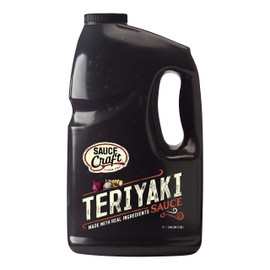 Sauce Craft Foodservice Sauces (Teriyaki, 1 Gallon Pack of 2)