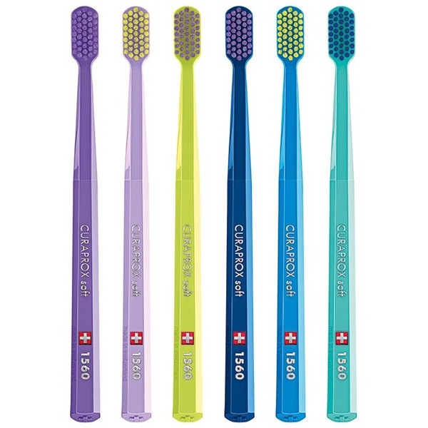 Curaprox 1560 Soft Toothbrush - Assorted Colours