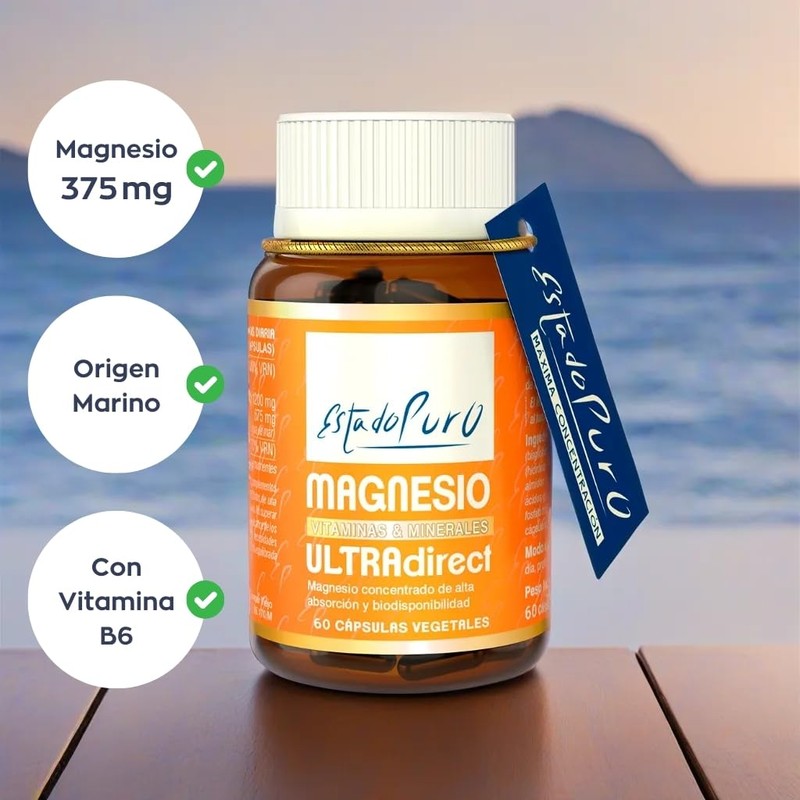 Nutricosmetics Tongil Estado Puro Magnesio 60 Vcaps