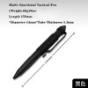 Lelukee Tungsten Steel Survival Tactical Writing Pen with Conical Pen