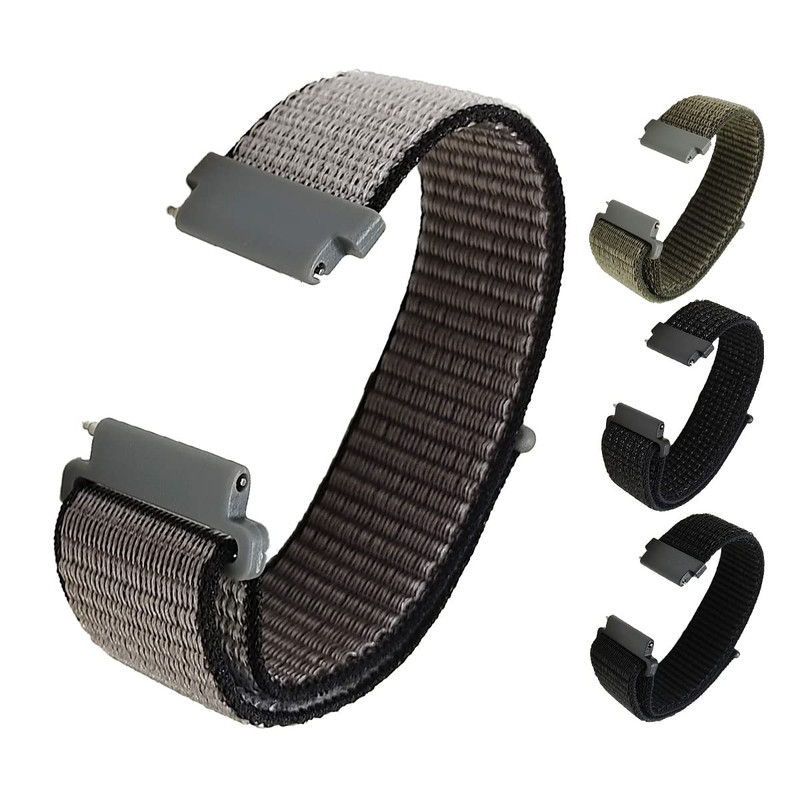 simPLEISURE ea100093 Nylon Watch Strap (0.8 inch / 22 mm