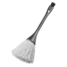 Sanwa Supply (サンワサプライ) Anti-Static Cleaning Brush with Gap Brush for Dust Removal, Gray CD-BR14GYN