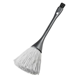 Sanwa Supply (サンワサプライ) Anti-Static Cleaning Brush with Gap Brush for Dust Removal, Gray CD-BR14GYN