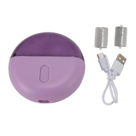 Detachable Washable Foot File USB Waterproof Callus Remove Rechargeable Foot Pedicure Tool Purple