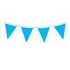 Oaktree Uk 649743 Solid Colour Waterproof Bunting 20 Flags 20cm