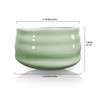 AIYICIII AIYICIII Ceramic Matcha Bowl, Handmade Japanese Green Tea Whisk