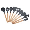 9Pcs set Silicone Kitchenware Kit NonStick Cooking Utensils Baking Tool