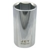JET 672326-1/2-Inch Drive, 13/16", Deep, 6 Point, SAE Chrome Socket