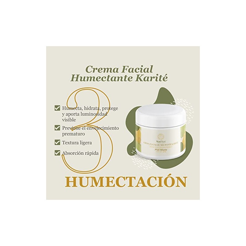 Kit Facial Hombres Matimati Rutina Limpieza Humectación Cuidado Pieza