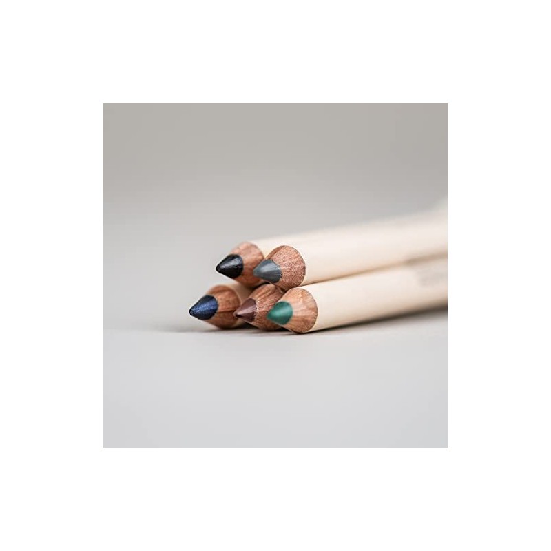 GRN [GRÜN] Biokosmetik Kajal Pencil brown mud - softe Mine,