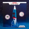 Fizz Creations NASA Inspired Rocket Lamp. Matte-Finish Space Decor Lamp