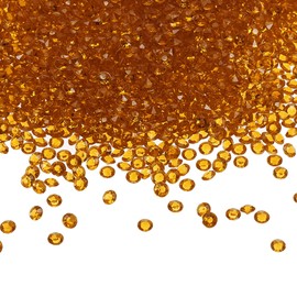 PATIKIL 10000 Pcs Wedding Table Scatter Confetti Crystals 4.5mm Acrylic Diamonds Vase Fillers Gems for Table Centerpiece Decorations Party Vase Beads, Coffee