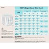 EEOST Adult Diaper Cover for Incontinence Noiseless Leak-Protection Underwear Plastic