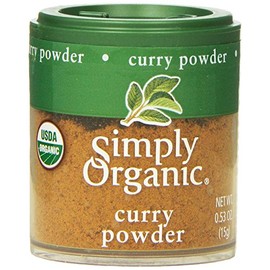 Simply Organic Curry Powder, Certified Organic | 0.53 oz | Pack of 6