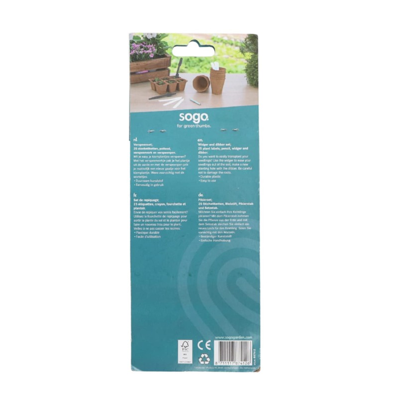 Widger and Dibber Set - Dibber Set - Plant Seedlings