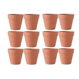 3.5 inch 12pcs Terracotta Pots, Terracotta Pots for Plants/Succulent/Cactus with Drainage for Indoor, Outdoor, Home Office Decoration…