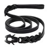 GEIT 4/5/6FT Leather Dog Leash, Heavy Duty Dog Training Leashes,