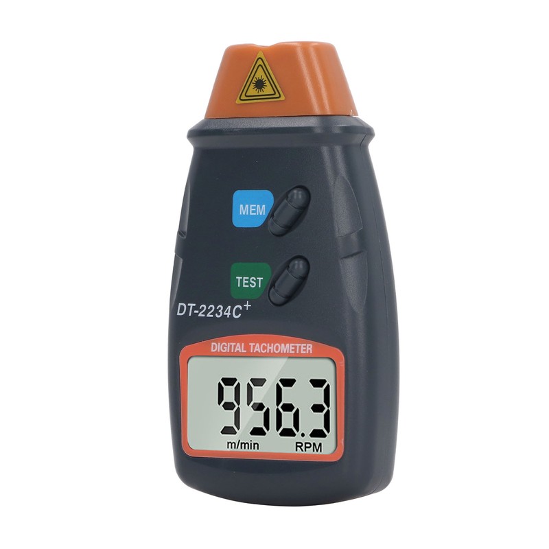 Digital Tachometer Laser Photo Non Contact Tach Meter Measurement Tool