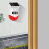 Solar Strobe Light Alarm Waterproof Waterproof Anti Theft Outdoor Motion
