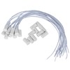 10pcs Wired Door Window Sensor Magnetic Switch for Home Alarm