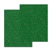 Eszeoee 2 Pack 12'' x 16'' Glitter Dark Green Acrylic