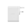 PowerMaxx 100W Multi Port GaN Wall Charger UK/SG - White