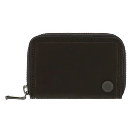 Takeokikuchi 730612 Men's Coin Purse, Round Zipper, Genuine Leather, Coin Case, Mini Wallet, Cowhide Leather, 01: Black