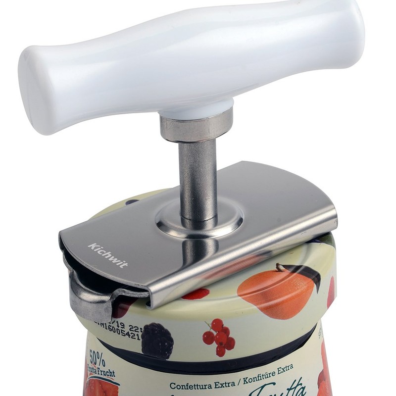 Kichwit Jar Opener for Arthritis, Stainless Steel Jar Lid Opener,