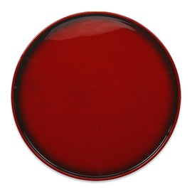Tatsu Craft Goto Paint Bon 11.8 inches (30 cm), Round, Non-slip, Non-slip, Stylish, Plastic, Cute, Square, Deep, Kitchen, Non-slip, Non-slip Treatment, For Tea Brewing, Guests, Visitors, Office, Work, Woodgrain, Domestic, Lacquerware, Kishu Lacquerware, 