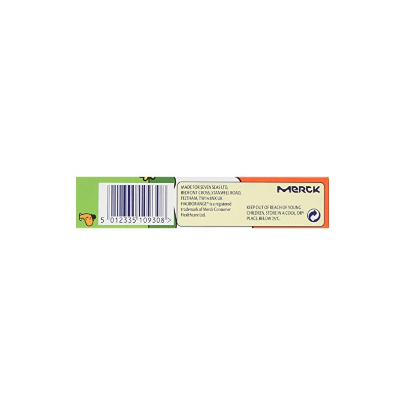 Haliborange Vitamins A C & D, 60 Orange Chewable Tablets