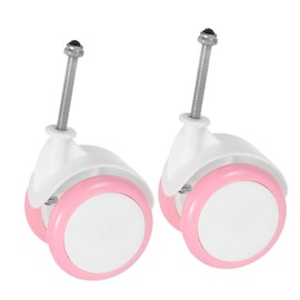 WHAMVOX 2pcs Walker Wheels Replacement Silent Casters with Slip Design for Enhanced Safety and Stability Accessories for Walking Practice