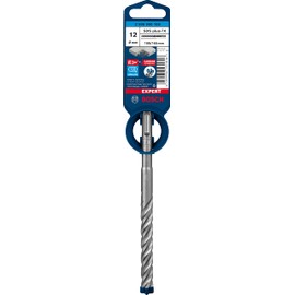 Bosch 1x EXPERT SDS plus-7X Hammer Drill Bit (for Soft stone, Hard stone, Ø 12.00 mm, Professional Accessory Rotary Hammer Drill)