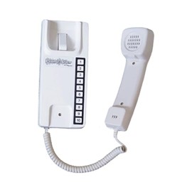 NEWMAR NMR-PI-10(WH) / 10 Station Phone Com Handset White