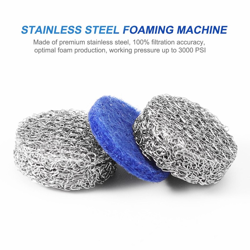 2 Sets 1.1 mm Foam Cannon Orifice Kit, Universal 0.04in
