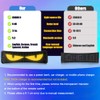 DJWFARR LED Eyes for Car Windshield, 13.78"×3.94" Devil Eyes Light,