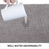 Inlume Bath Mats 24x17 Non-Slip Absorbent Bathroom Rug, Quick Dry