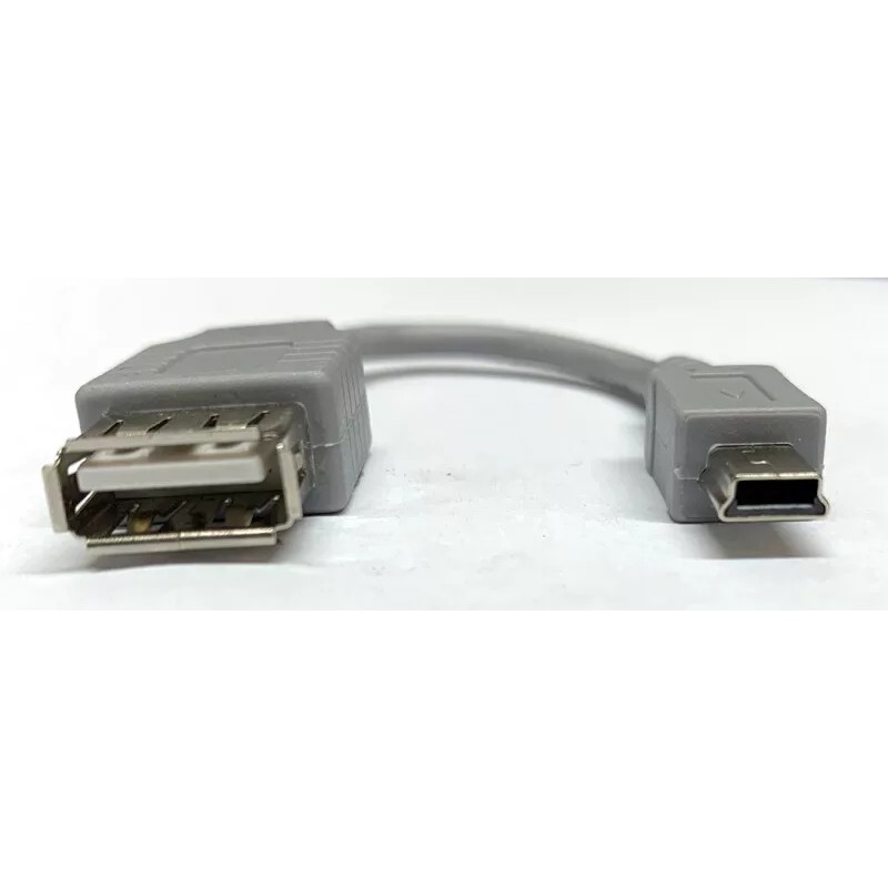COMPUMATIC USB A Female to USB Mini-B Male (5 Pin),