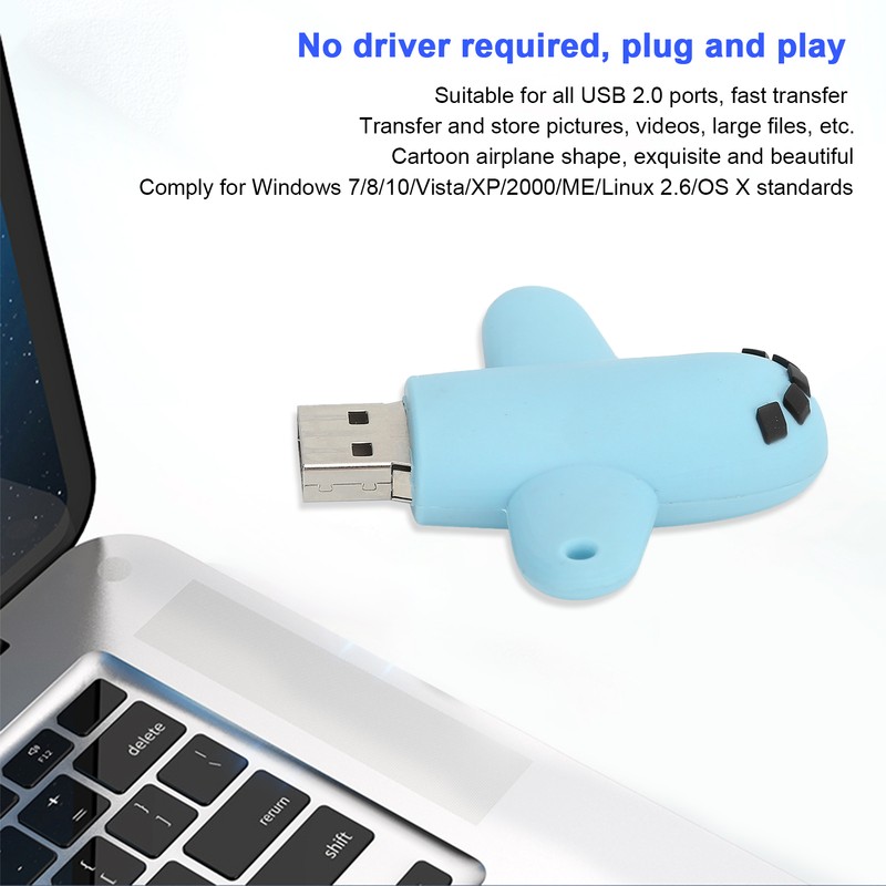 Flash Disk USB2.0 Memory Stick Cartoon U Disk Portable Data