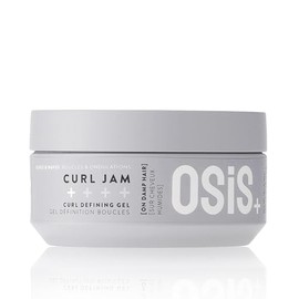 OSIS - Curl Jam Gel de Rizos 300 ml, Hidrata y Define el Cabello, Aporta Suavidad, Realza Rizos Naturales, Fijación Ligera, Reactiva Elasticidad, Brillo Realzado y Gran Definición