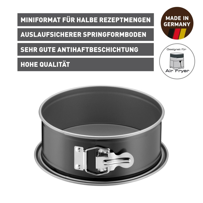 Kaiser Inspiration Mini Springform Tin 20 cm Round Flat Base