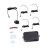 Gatuida 4-Sensor Car Reverse Parking Kit Rear Sensor Sound Alert