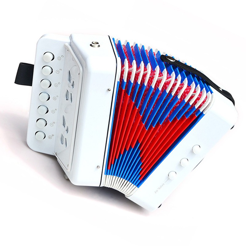Accordion Toy Children Accordion Musical Instrument 2 Bass 7 Keys