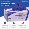 ProCure ProCure [200 Count Disposable Nitrile Gloves Large - Powder