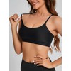 Women Swim Bra Straps Swim Tops Sport Bikini Tops Built